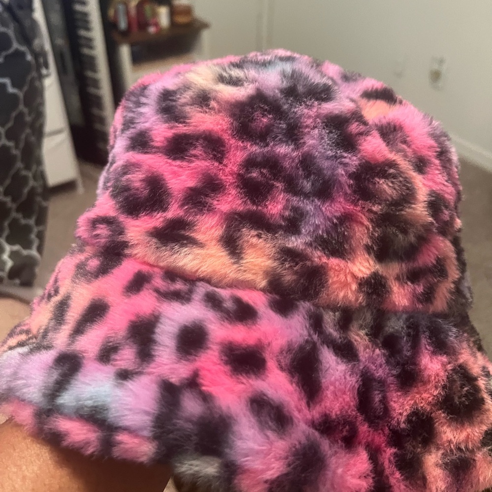 Colorful Leopard Print Kids Hat